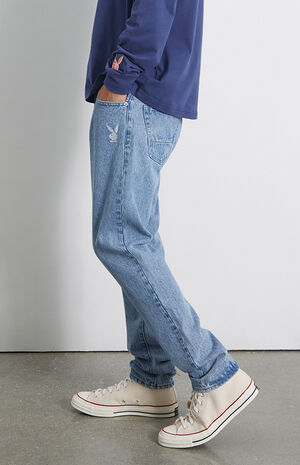 By PacSun Indigo Blue Signature Denim Pants image number 3