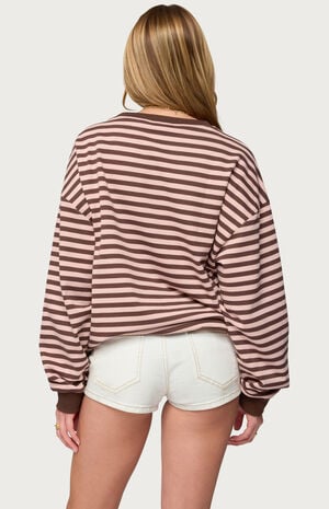 Onda Striped Sweatshirt image number 3