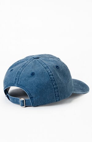 Slanted Pigment 6 Panel Strapback Hat image number 2