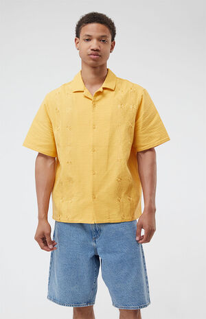Cropped Boxy Alex Camp Shirt image number 1