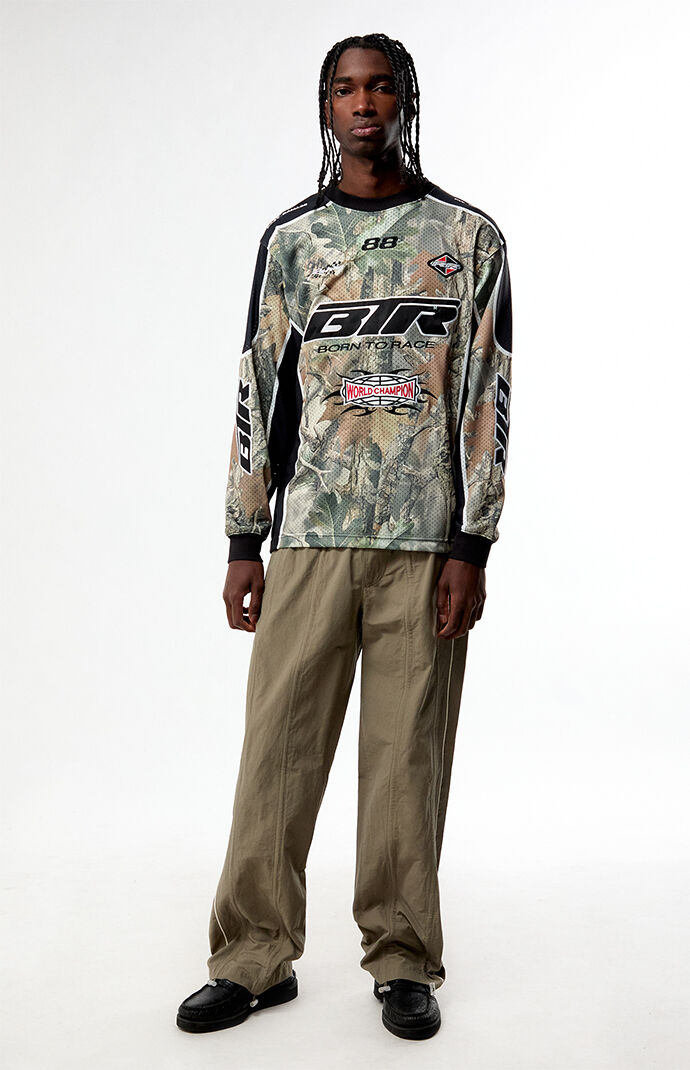 Pacsun Camo Mesh Long Sleeve Jersey | Pacsun