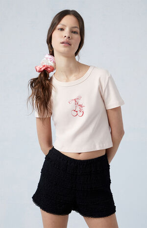 Crochet Lace Shorts image number 1