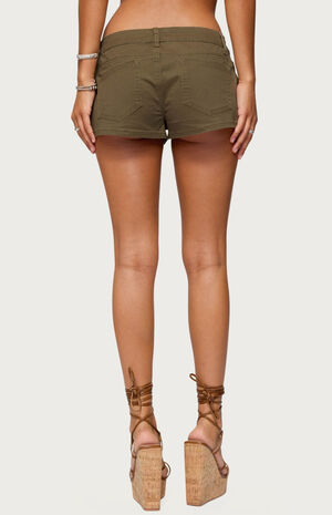 Eartha Studded Micro Shorts image number 3