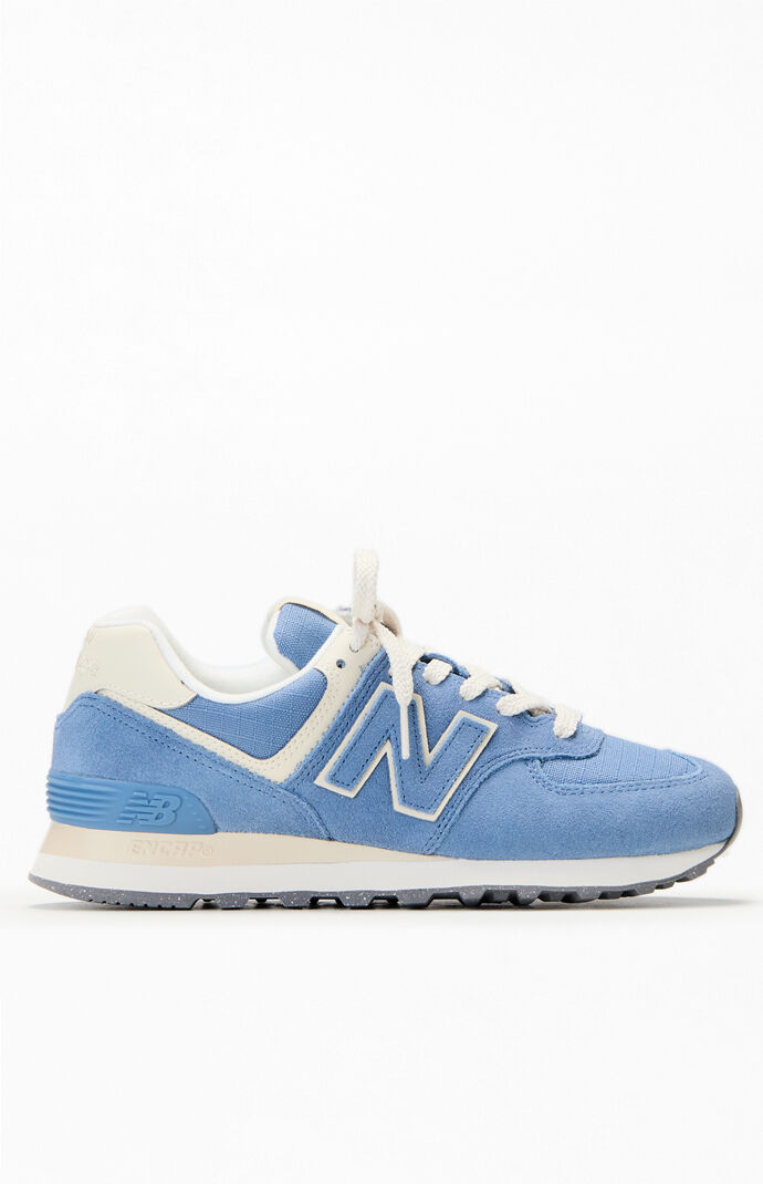New Balance Women's Blue 574 Sneakers
