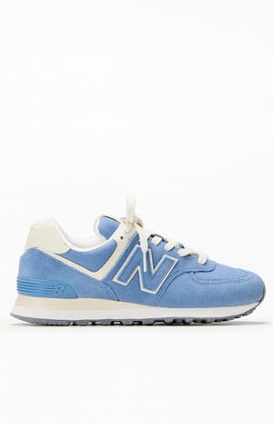Women's Blue 574 Sneakers image number 1