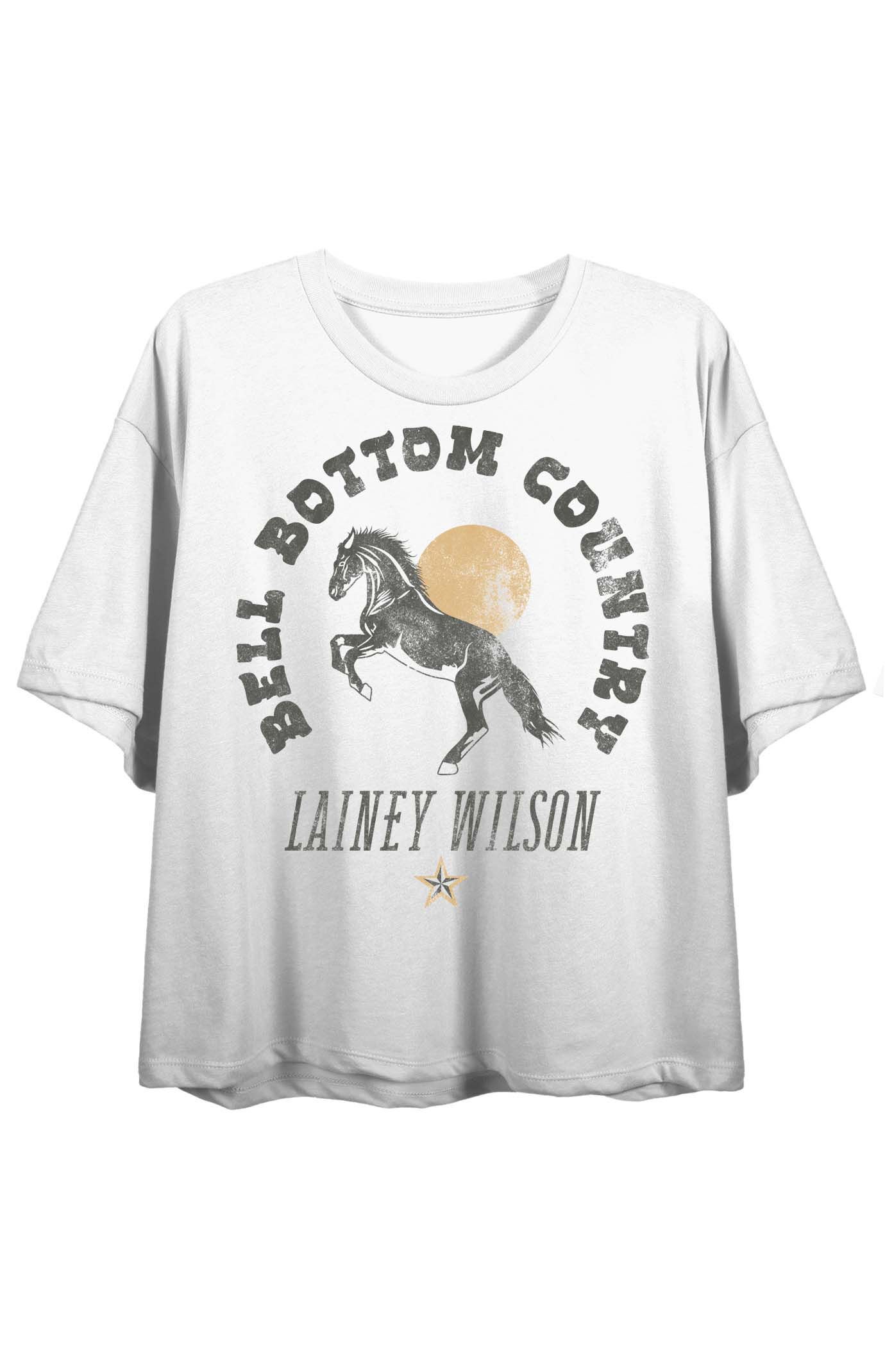 Lainey Wilson Bell Bottom Country Horse Baby T-Shirt