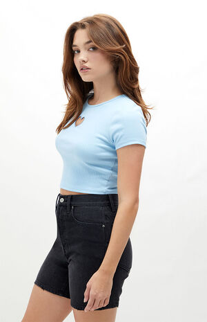 Heart Cut Out T-Shirt image number 3