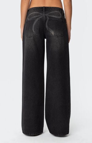 Vyxen Vintage Washed Low Rise Jeans image number 4