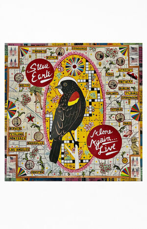 Steve Earle Alone Again (Live) Vinyl Record image number 1