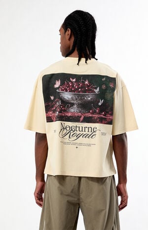 Nocturne Royal Cropped T-Shirt image number 2