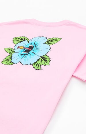Kids Screaming Hibiscus T-Shirt image number 4
