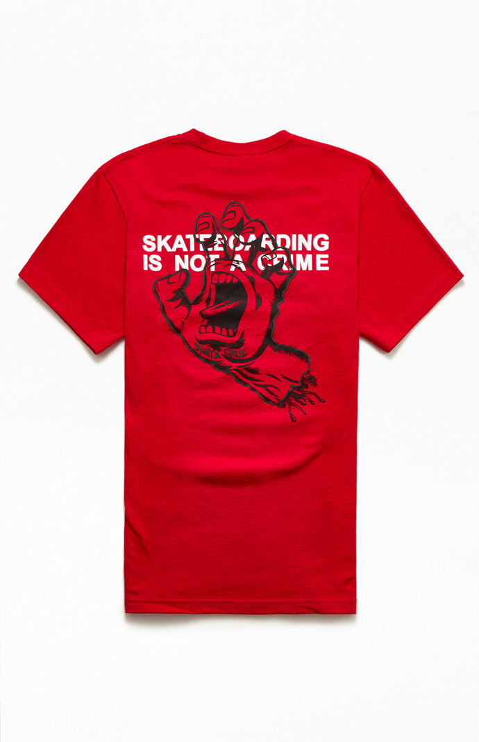 Crime Hand T-Shirt