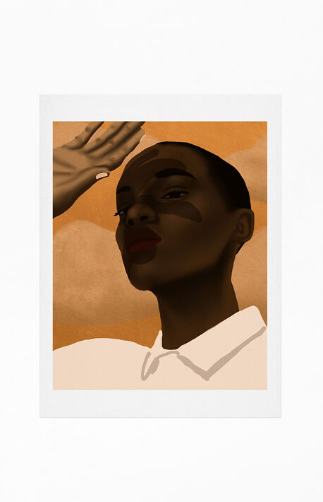 Nawaalilustrations Sun Art Print