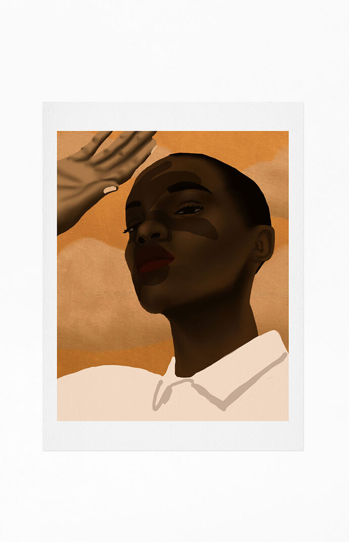 Nawaalilustrations Sun Art Print