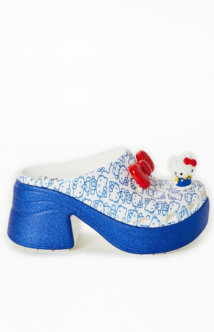 crocs×Hello Kitty☆Siren Clogs Adults サンダル【UK発】 Hello Kitty x Crocs Adult Siren Heeled Clog