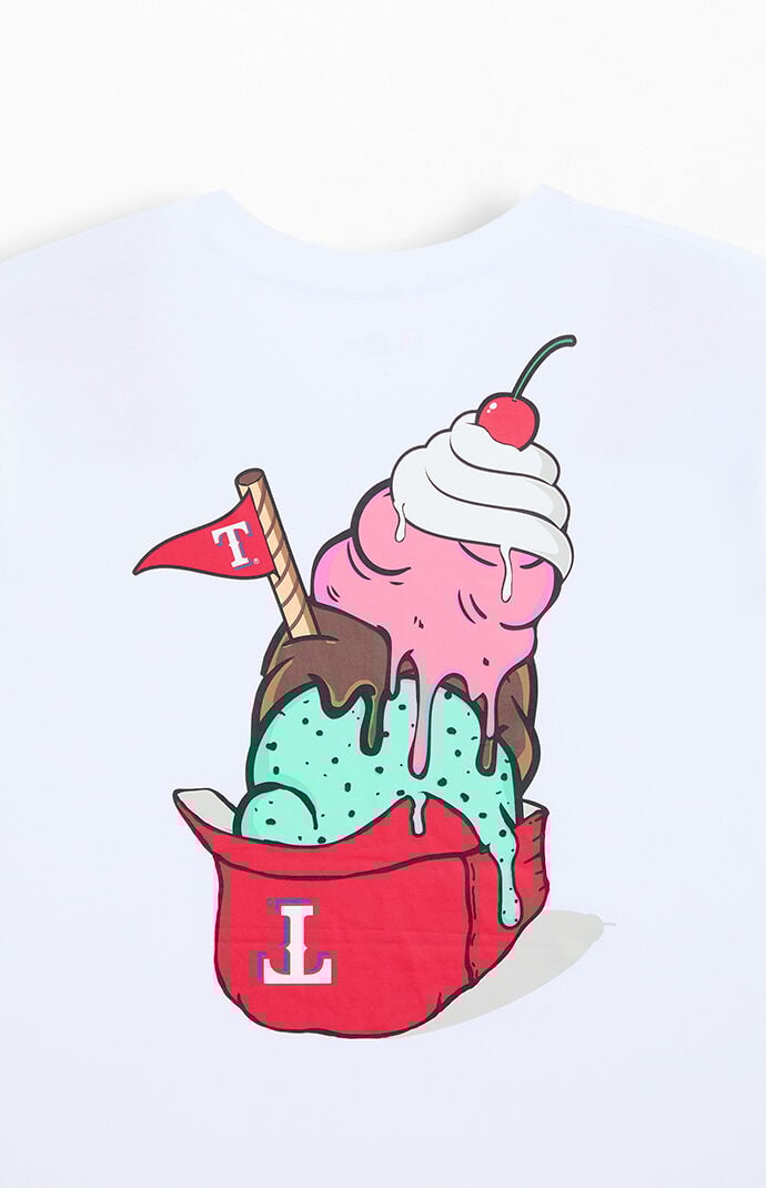 New Era Texas Rangers Ice Cream T-Shirt