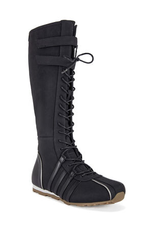 Women's Black Ozzy Boxing Boots image number 2