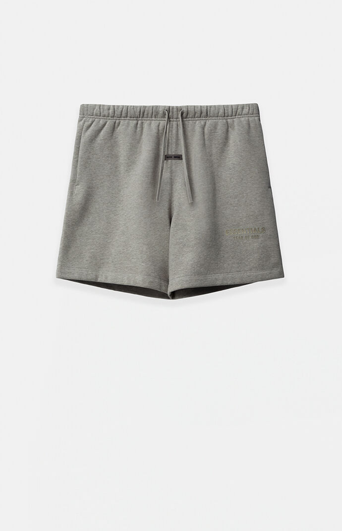 Fear of God ESSENTIALS Kids Concrete Heather Fleece Soccer Sweat