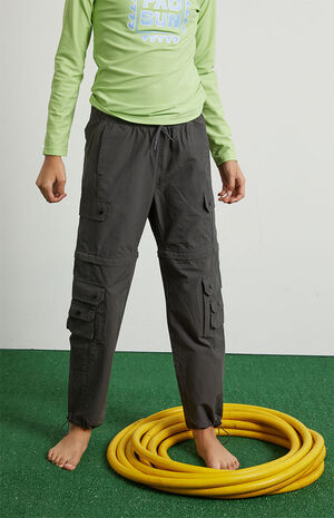 Relaxed Slim Zip Off Cargo Pants image number 3
