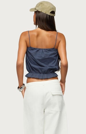 Tohar Keyhole Tie Front Top image number 3