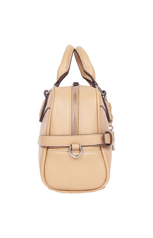 Tan Brooks Smooth Belted Sachel Bag image number 4