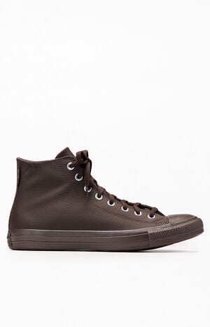 Converse Chuck Taylor All Star Leather High Top Shoes image number 1