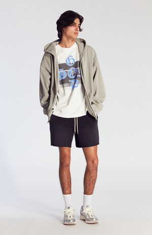 Black Fleece Volley Shorts image number 5