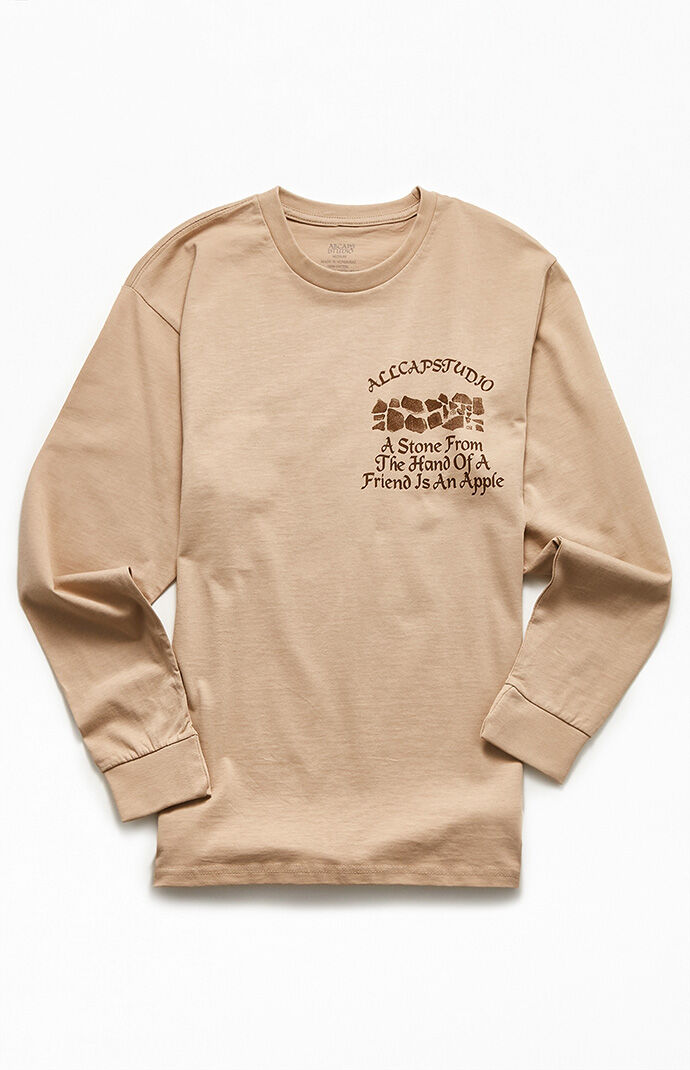 ALL CAPS STUDIO Stone Long Sleeve T-Shirt | Pacsun