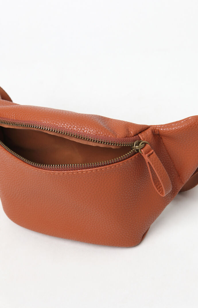 Faux Leather Fanny Pack
