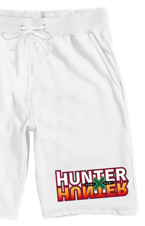 Hunter x Hunter Logo Sweat Shorts image number 2