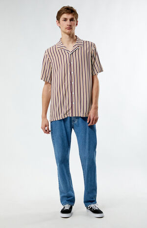 Caleb Stripe Camp Shirt image number 4