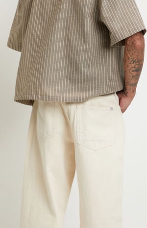 Dylan Baggy Jeans Cream image number 5