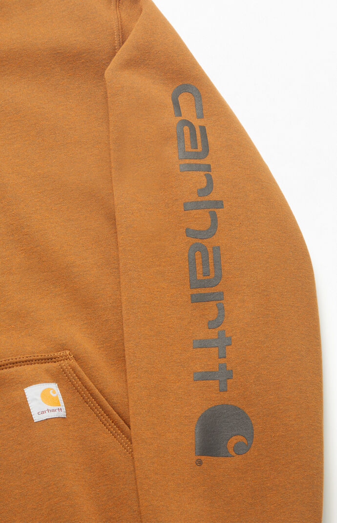 light brown carhartt hoodie