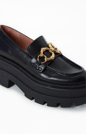 Women's Faux Leather Brooklyn Platform Loafers image number 6