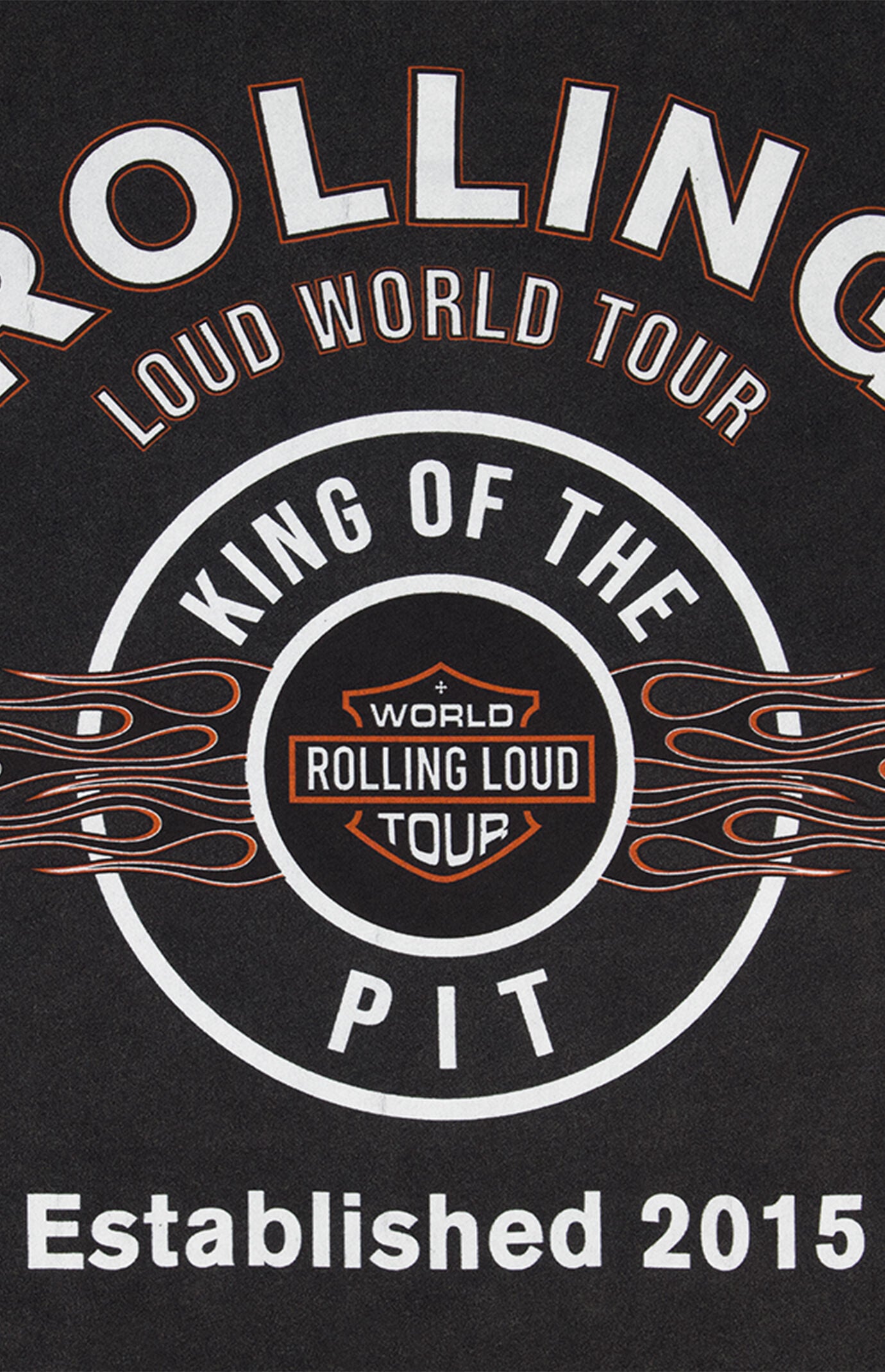 Rolling Loud Rhinestone Long Sleeve T-Shirt