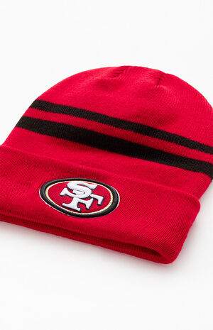 49ers SF Striped Beanie image number 2
