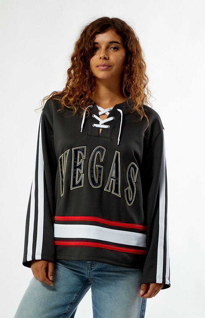 WILD COLLECTIVE x NHL Las Vegas Golden Knights Long Sleeve Hockey Jersey