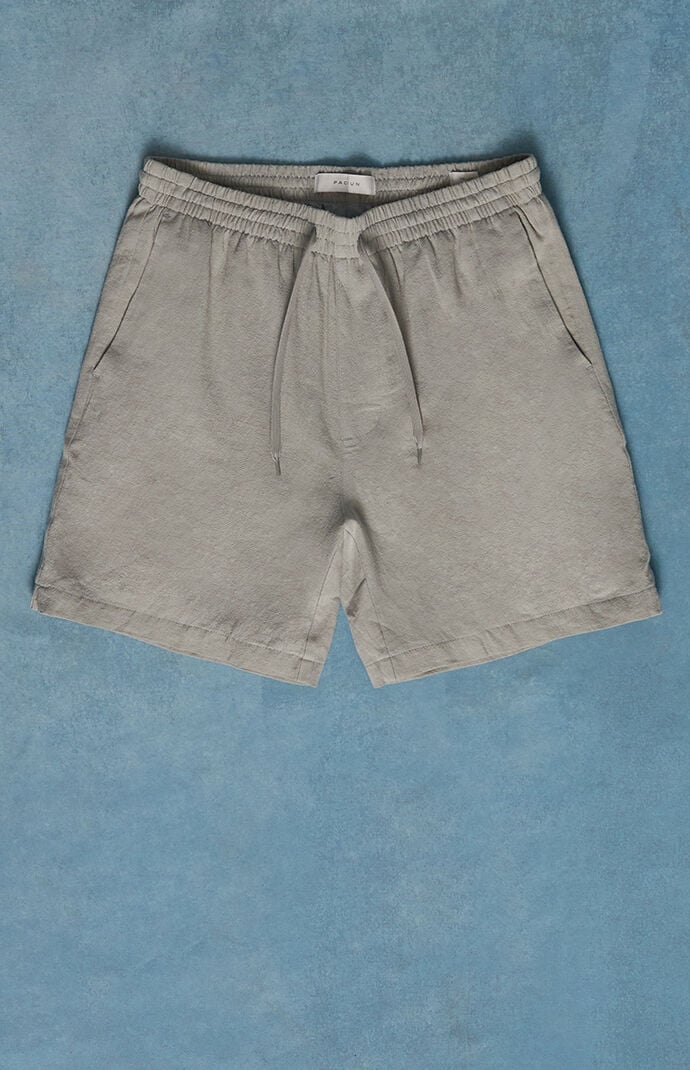 Pacsun Gray Linen Shorts