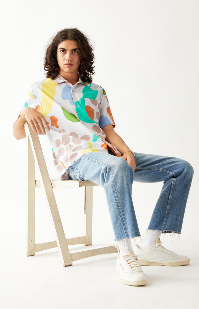 Fruit Stand Woven Camp Shirt