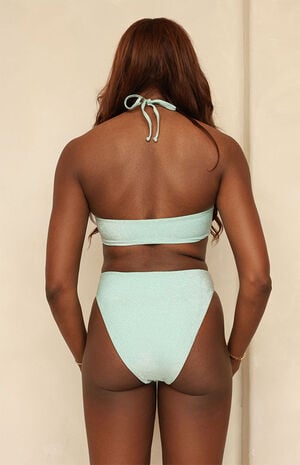 Amalfi String Tie Bandeau Bikini Top image number 3