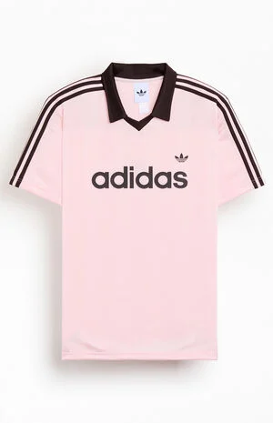 Pink Archive Collar Short Sleeve Jersey image number 1