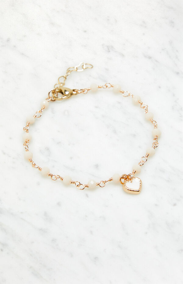 John Galt Heart Charm Bracelet
