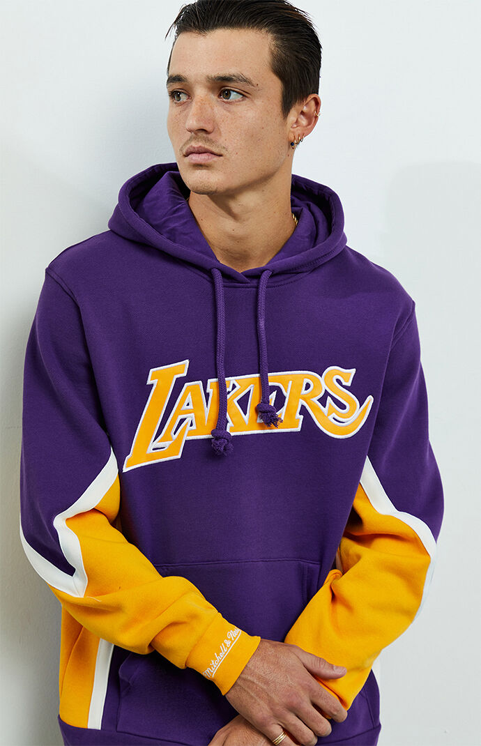 mitchell and ness lakers jacket