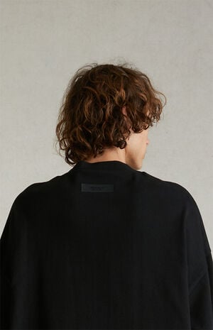 Black Heavy Long Sleeve T-Shirt image number 5