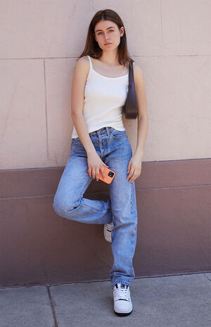 White Belle Tank Top image number 4