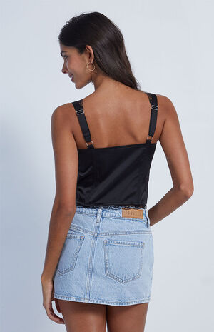 Lace Trim Bustier Tank Top image number 3