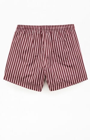 Cherry Striped 4.5" Swim Trunks image number 2