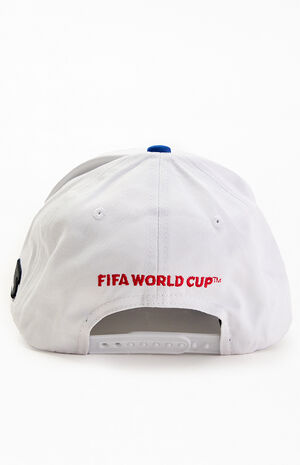Embroidered France Pro Crown Snapback Hat image number 4