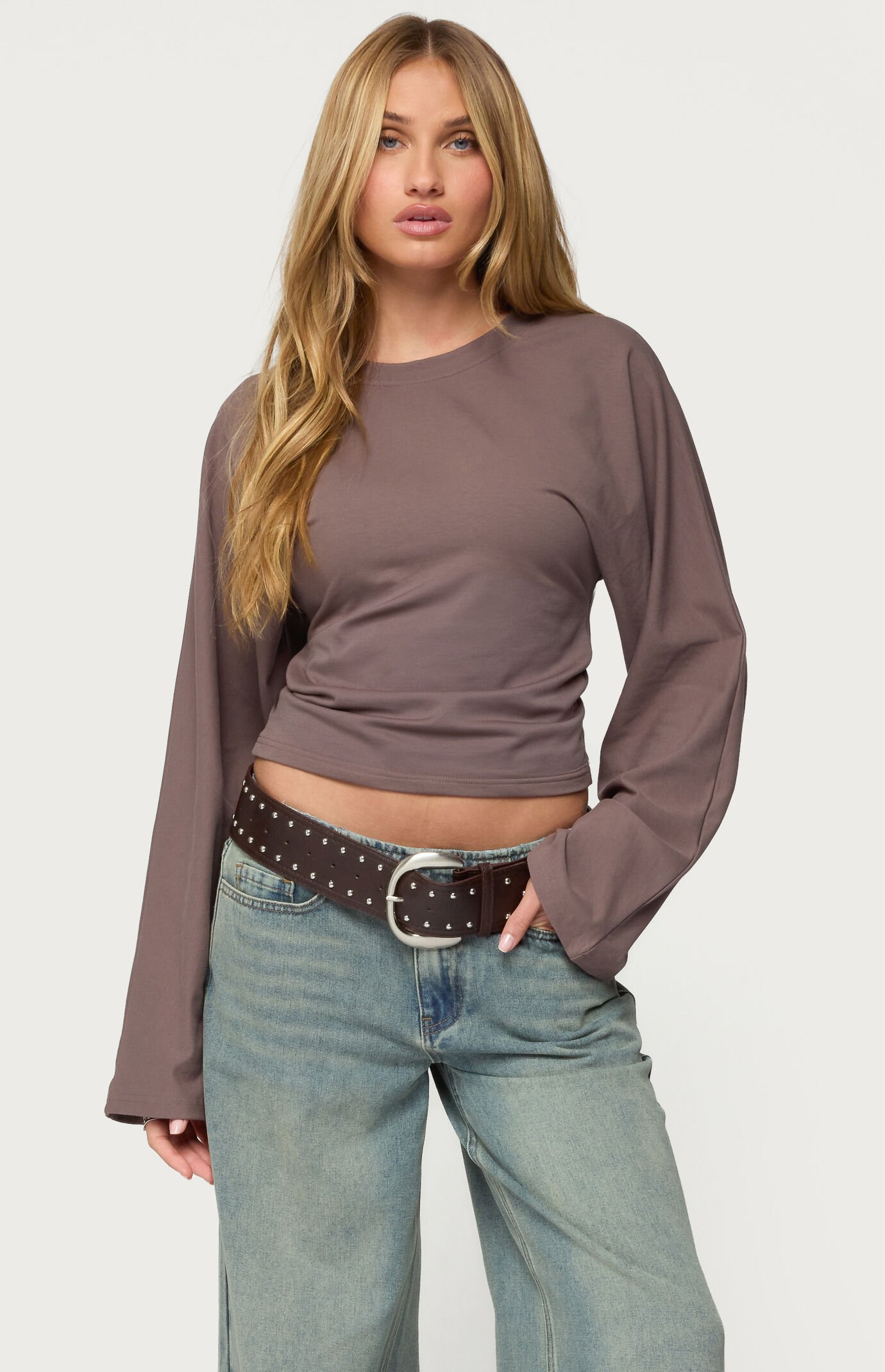 Edikted Charlisa Cinched Waist Top