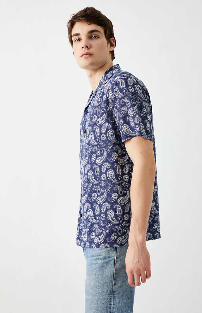Clive Eco Short Sleeve Camp Shirt